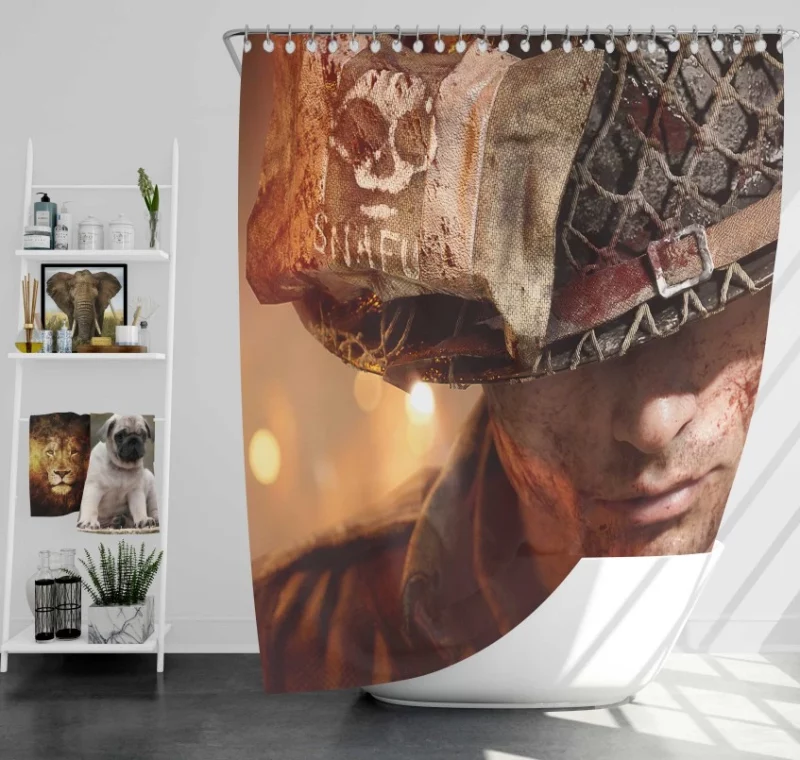 Tides Of War Chapter 2 Lightning Strikes Battlefield V Bath Shower Curtain