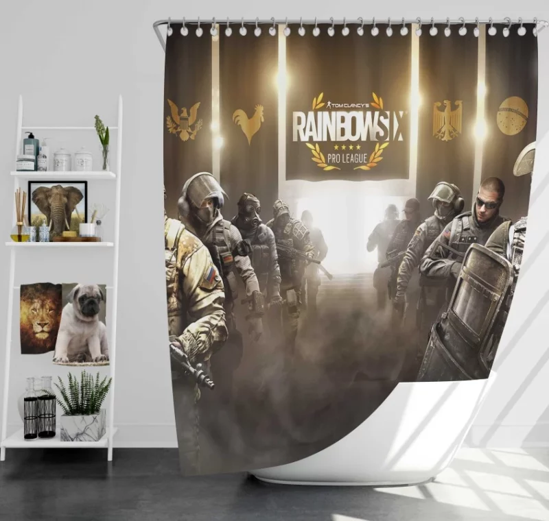 Tom Clancys Rainbow Six Siege Beautiful Bath Shower Curtain