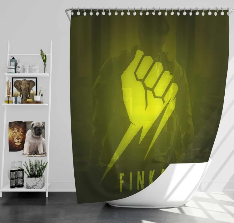 Tom Clancys Rainbow Six Siege Finka Minimalist Bath Shower Curtain