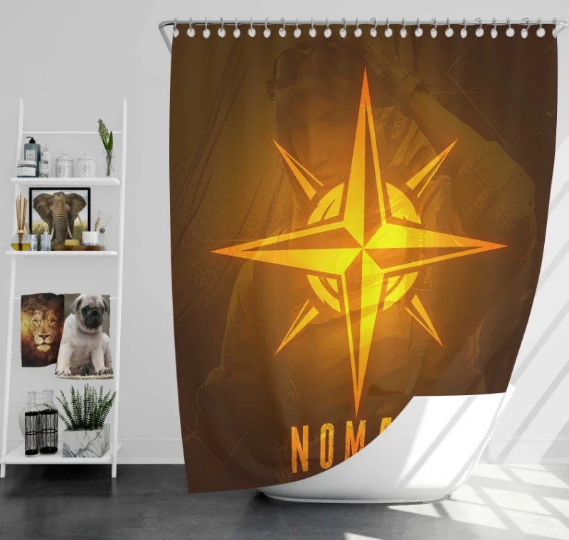 Tom Clancys Rainbow Six Siege Nomad Operation Wind Bastion Bath Shower Curtain