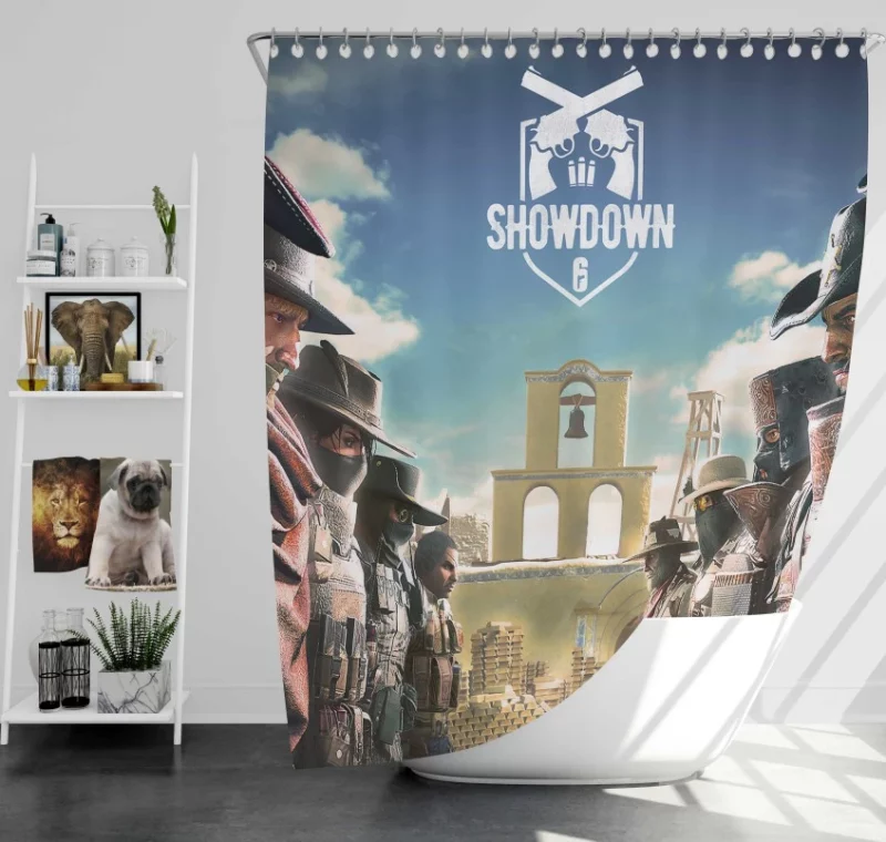 Tom Clancys Rainbow Six Siege Wonderful Bath Shower Curtain