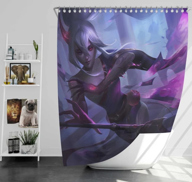 Volibear Rework Concept Art League Of Legends Bath Shower Curtain