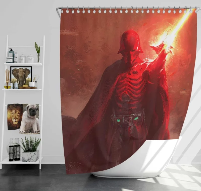 Zeffo Star Wars Jedi Fallen Order Bath Shower Curtain