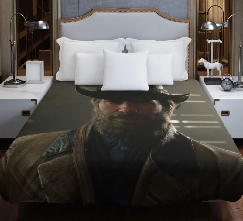 Amazing Red Dead Redemption 2 Arthur Morgan Bedding Duvet Cover