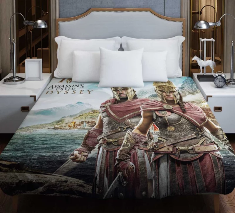 Assassins Creed Odyssey Game Themed Bedding Duvet Cover