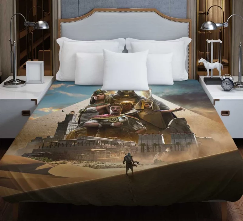 Assassins Creed Origins Cleopatra Bedding Duvet Cover