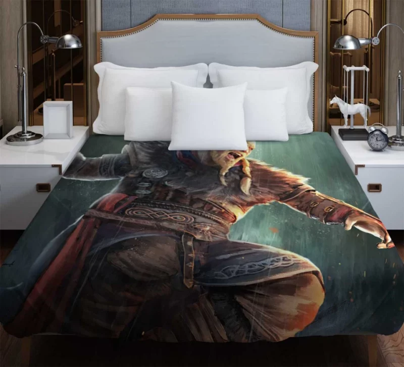 Assassins Creed Valhalla Warrior Viking Quality Bedding Duvet Cover