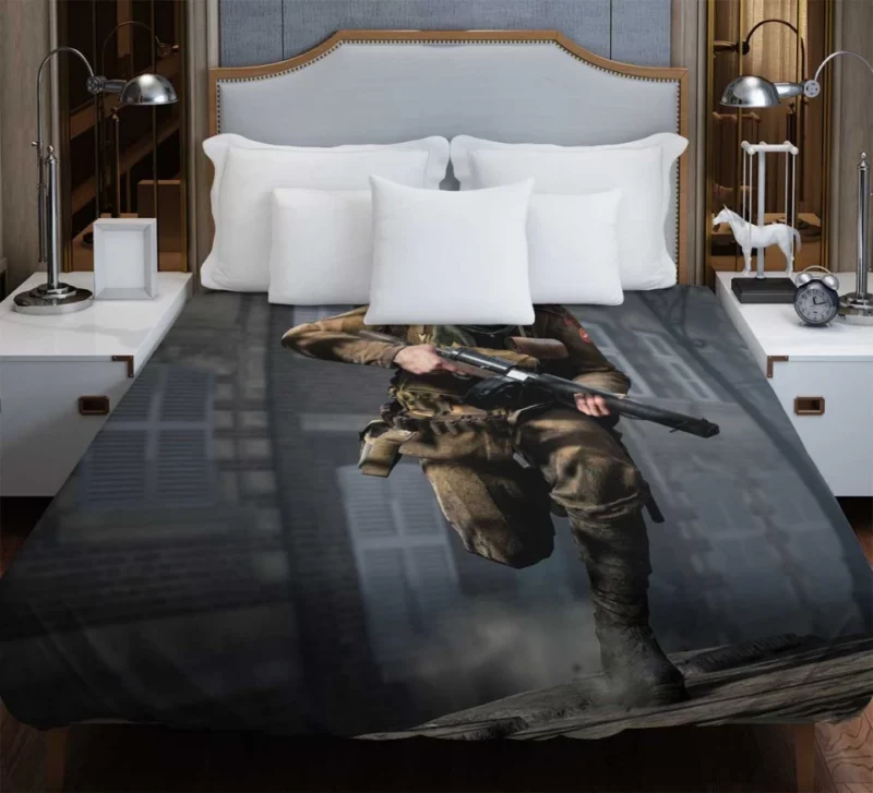 Battlefield 1 Soldier Fireworks Bedding Duvet Cover