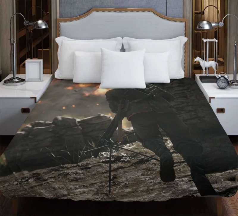 Battlefield 1 Soldier Machine Gun Bedding Duvet Cover