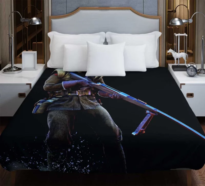 Battlefield 1 Soldier Rifle Bedding Duvet Cover