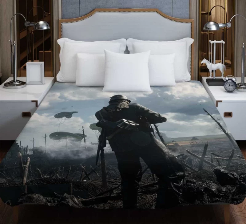 Battlefield 1 Tank Soldier Bedding Duvet Cover