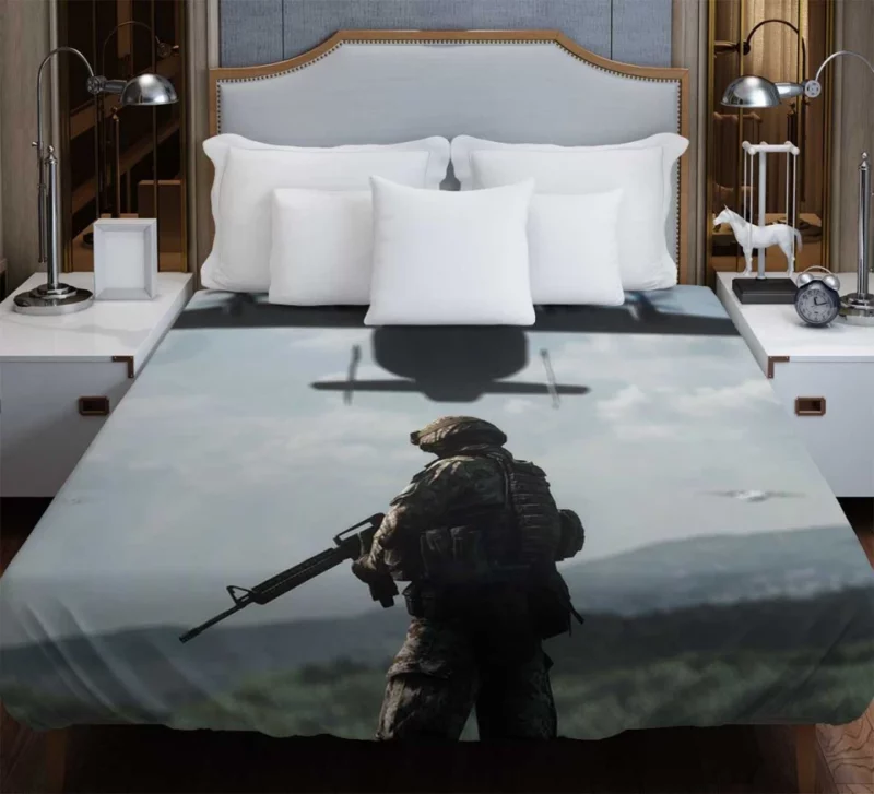 Battlefield 3 M1 Abrams Tank Bedding Duvet Cover