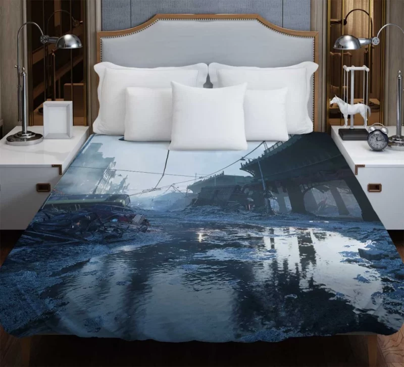 Battlefield 4 Aircraft Carrier Warship Bedding Duvet Cover