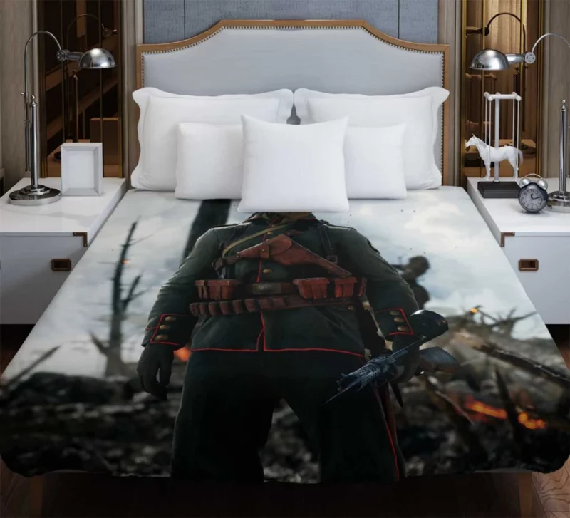 Battlefield 4 Russian Army Soldier WithWeapon Bedding Duvet Cover