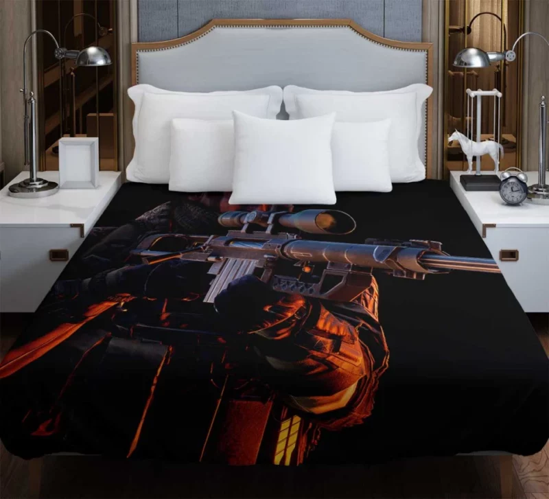 Battlefield 4 Sniper Soldier Bedding Duvet Cover