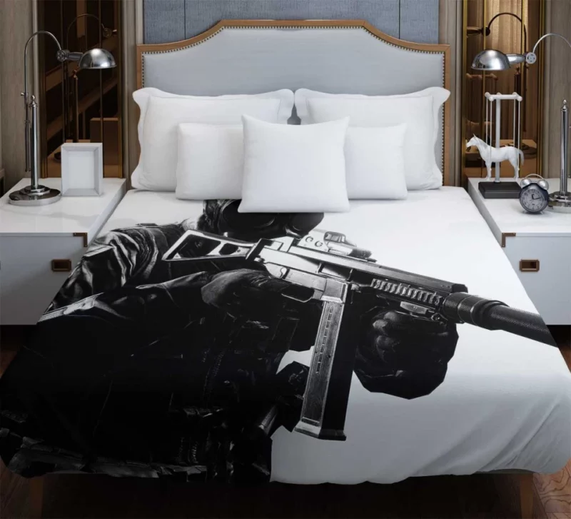 Battlefield 4 Soldier City Skyscraper Bedding Duvet Cover