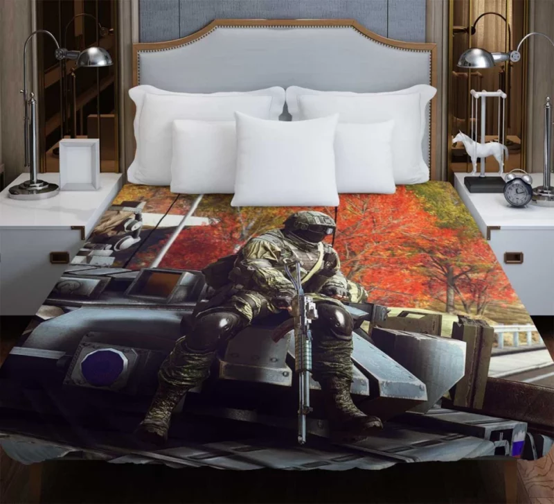 Battlefield 4 Soldier Knife Bedding Duvet Cover