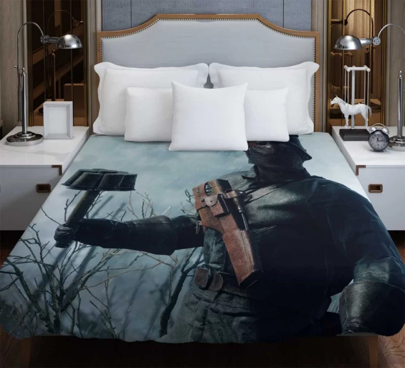 Battlefield 4 Weapon Soldier Gas Mask Bedding Duvet Cover