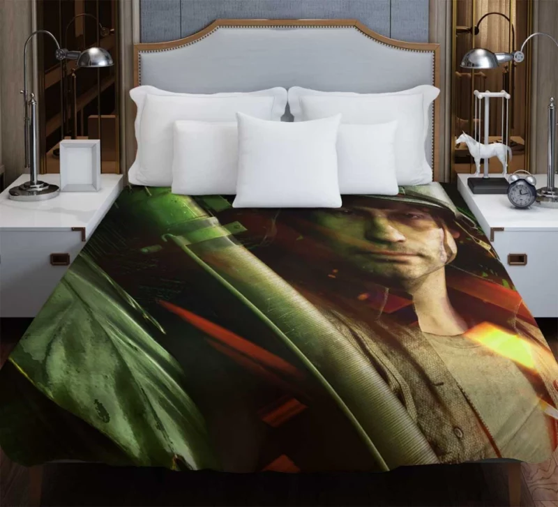 Battlefield V Women Soldier Bedding Duvet Cover