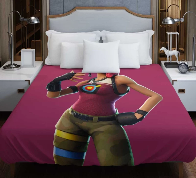 Bullseye Fortnite Bedding Duvet Cover