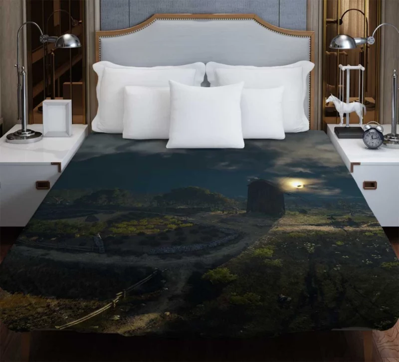 City Of Beauclair From "The Witcher" The Witcher 3 Wild Hunt Bedding Duvet Cover