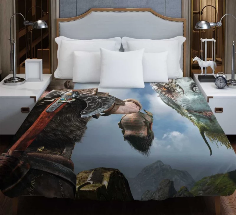 Collection God Of War Kratos Bedding Duvet Cover