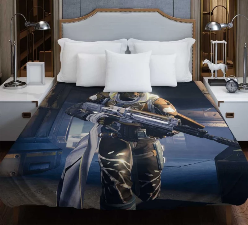 Destiny Titan With Ghost Bedding Duvet Cover