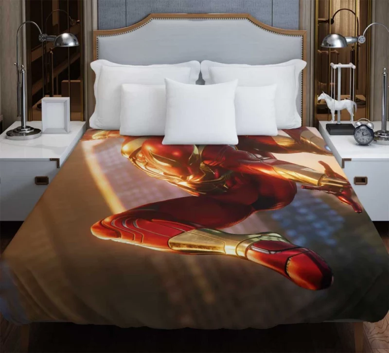 Energetic Spider Man PS4 Iron Spider Bedding Duvet Cover