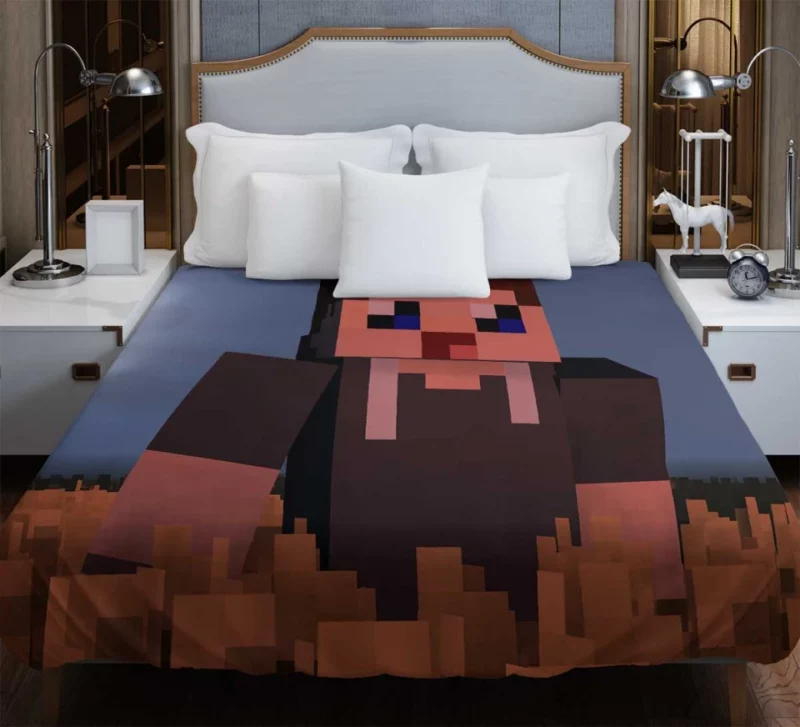 Field Minecraft Bedding Duvet Cover