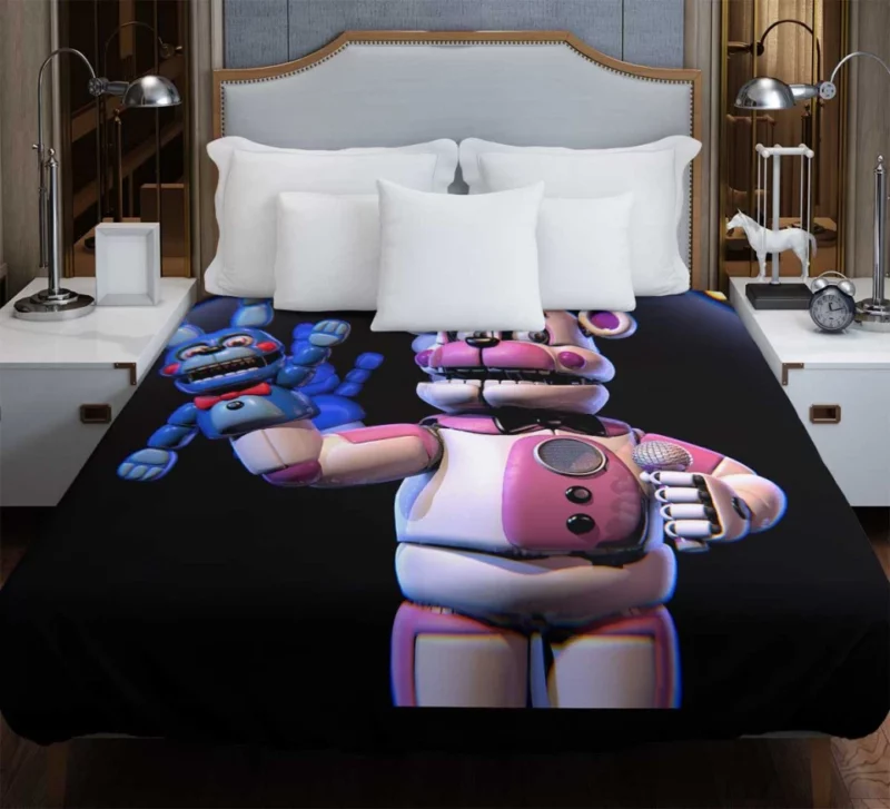 Five Nights At Freddys Foxy  Bonnie  Freddy  Chica Bedding Duvet Cover