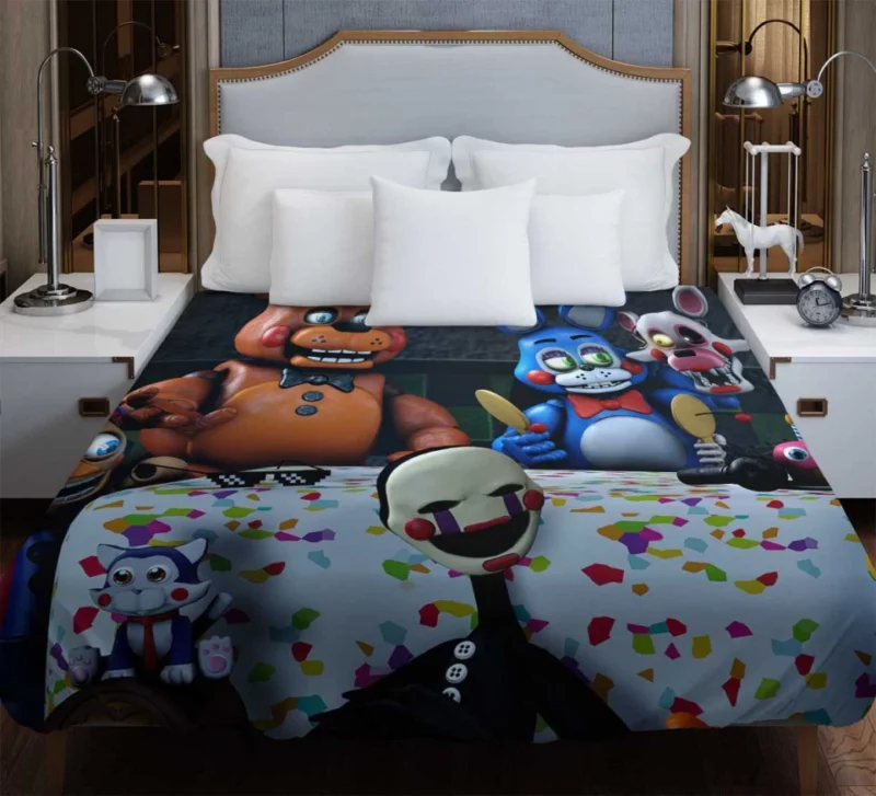 Five Nights At Freddys Video Game Design Bedding Duvet Cover