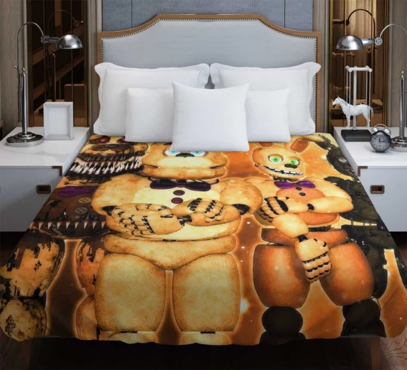 Fnaf World Five Nights At Freddys Bedding Duvet Cover