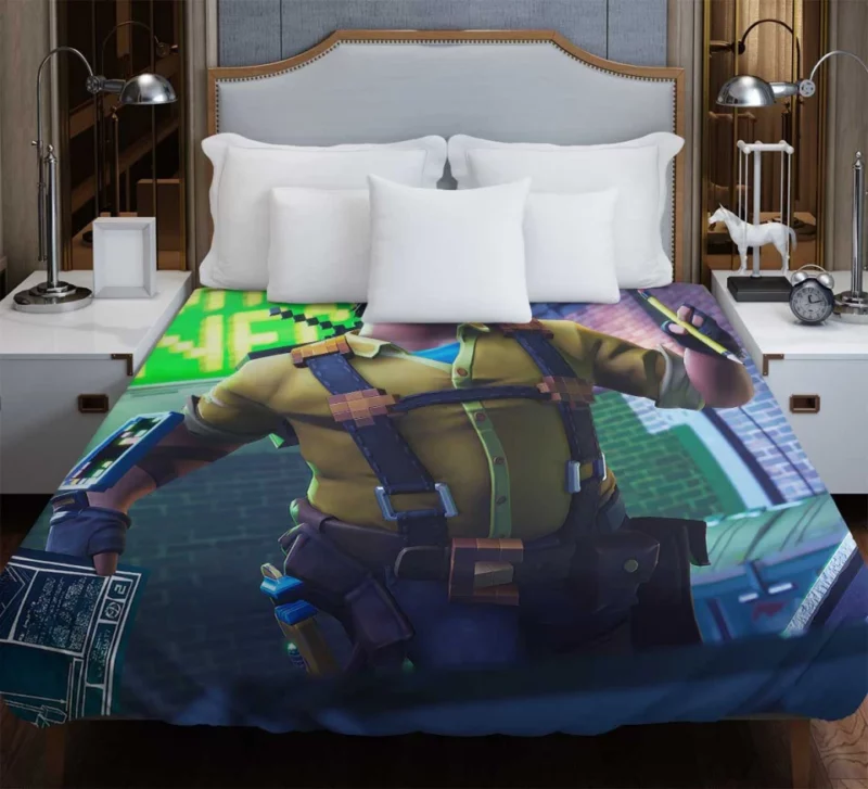 Fortnite 8 Bit Demo Constructor Fortnite Battle Royale Bedding Duvet Cover