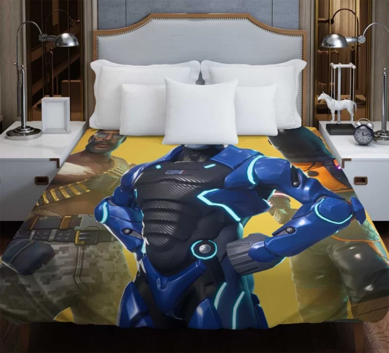 Fortnite Battle Royale Carbide Full Armor Dark Vanguard Bandolier Bedding Duvet Cover