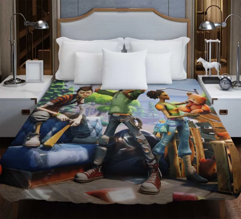 Fortnite Defend The Fort Bedding Duvet Cover