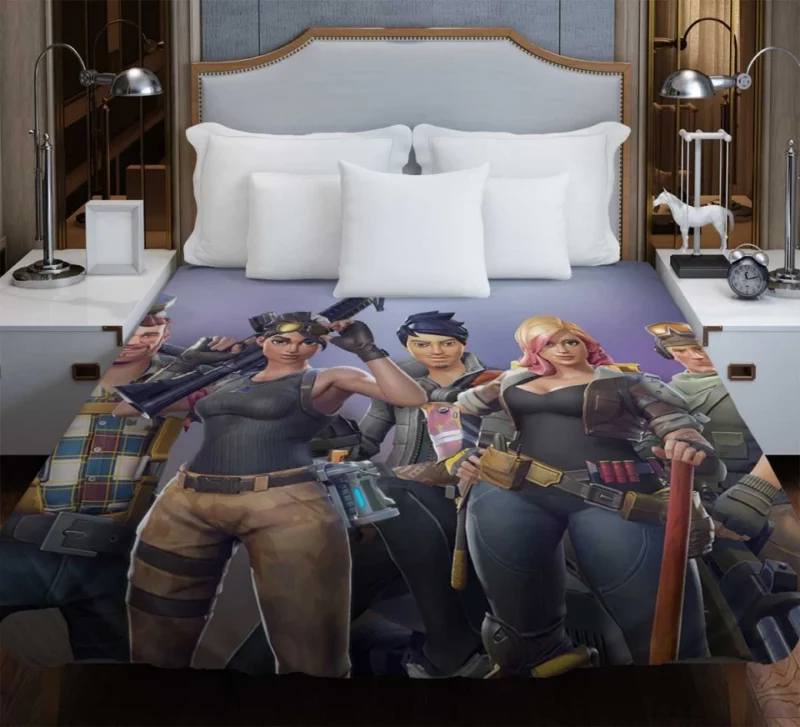 Fortnite Gang Of Warriors Bedding Duvet Cover