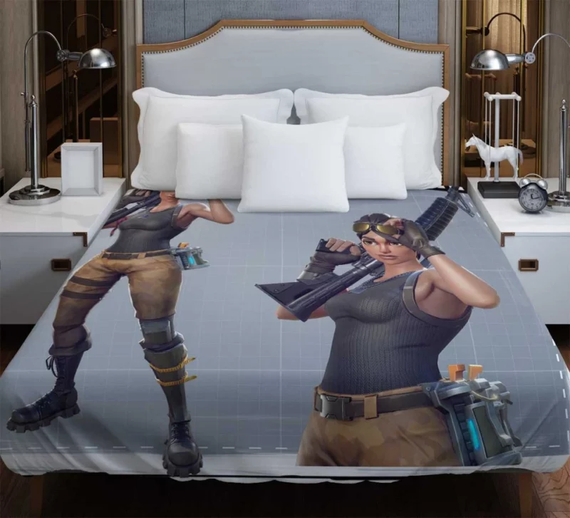 Fortnite Lara Croft Bedding Duvet Cover