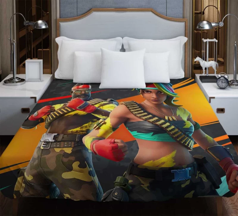 Fortnite Tropic Troopers Bedding Duvet Cover