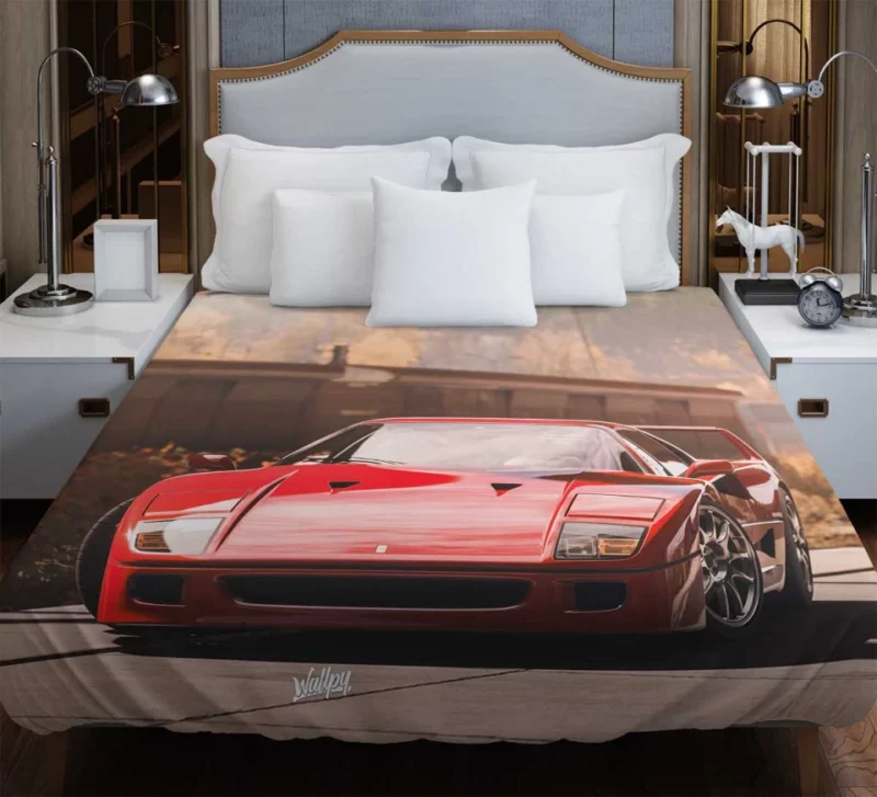 Forza Horizon 4 Motorsport Ferrari F40 Bedding Duvet Cover