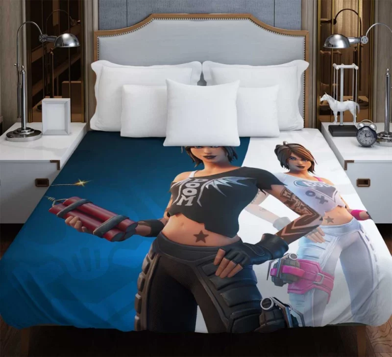 Ghost And Shadow Tntina Fortnite Bedding Duvet Cover