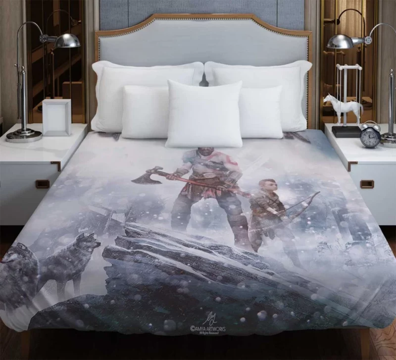 God Of War Kratos Amazing Bedding Duvet Cover