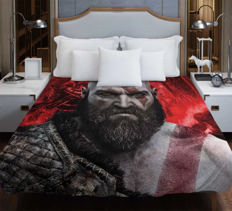 God Of War Kratos Bedding Duvet Cover