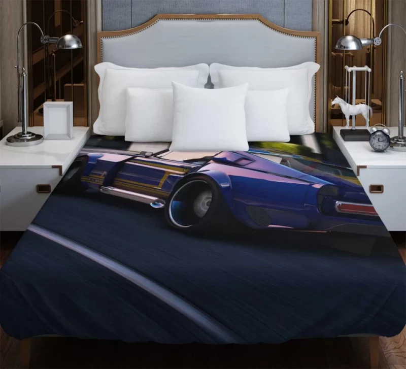 Grand Theft Auto V Ford Mustang Car Bedding Duvet Cover