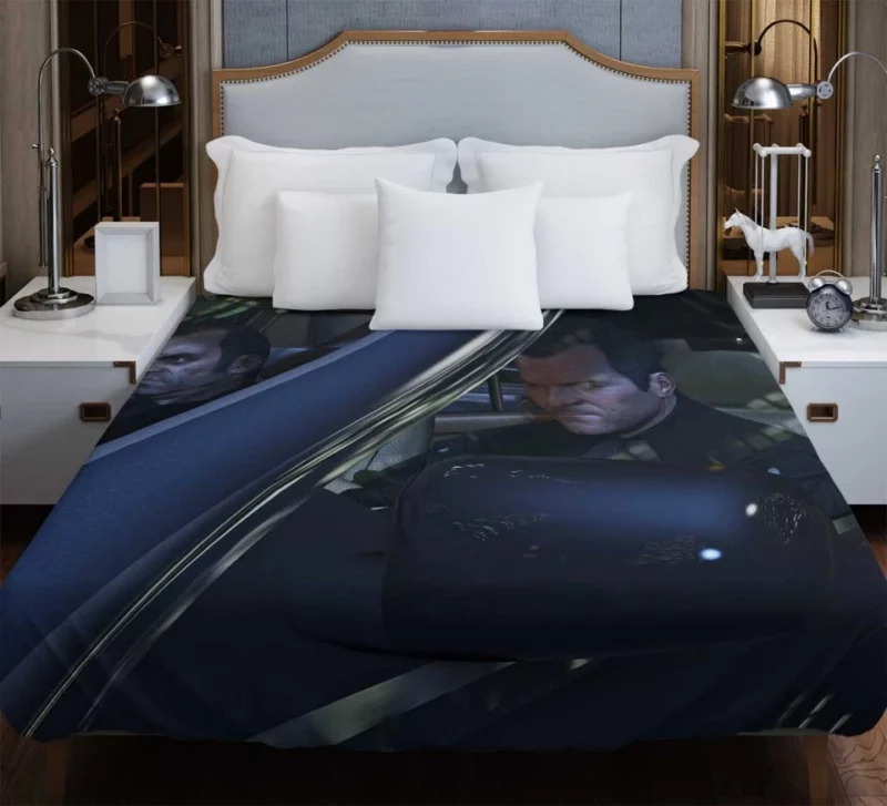 Grand Theft Auto V Michael De Santa Trevor Philips Franklin Clinton Bedding Duvet Cover