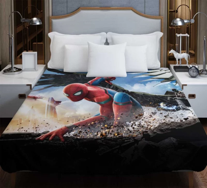 Homecoming Spider man Iron Man Tom Holland Vulture Bedding Duvet Cover