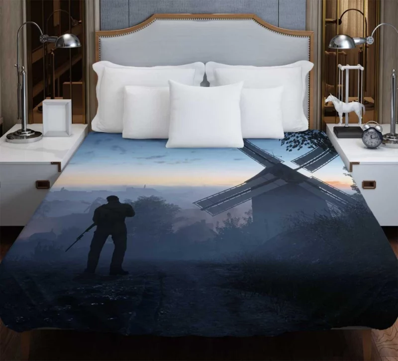 I Cant See A Damn Thing Battlefield 1 Soldier Bedding Duvet Cover