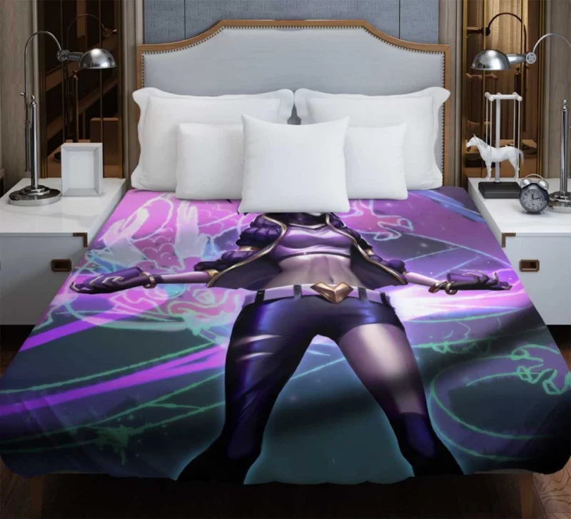 Jhin & Camille League Of Legends Bedding Duvet Cover