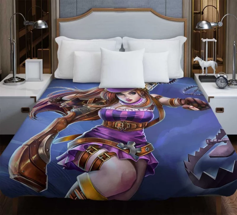 Jinx Genderbend League Of Legends Bedding Duvet Cover