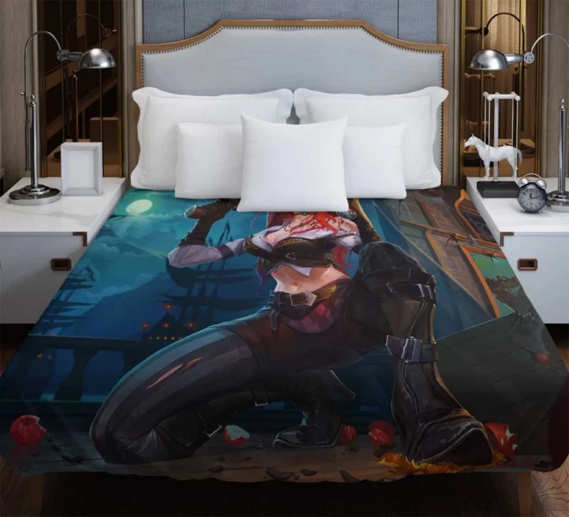 Kaisa Default Skin Splash Art League Of Legends Bedding Duvet Cover