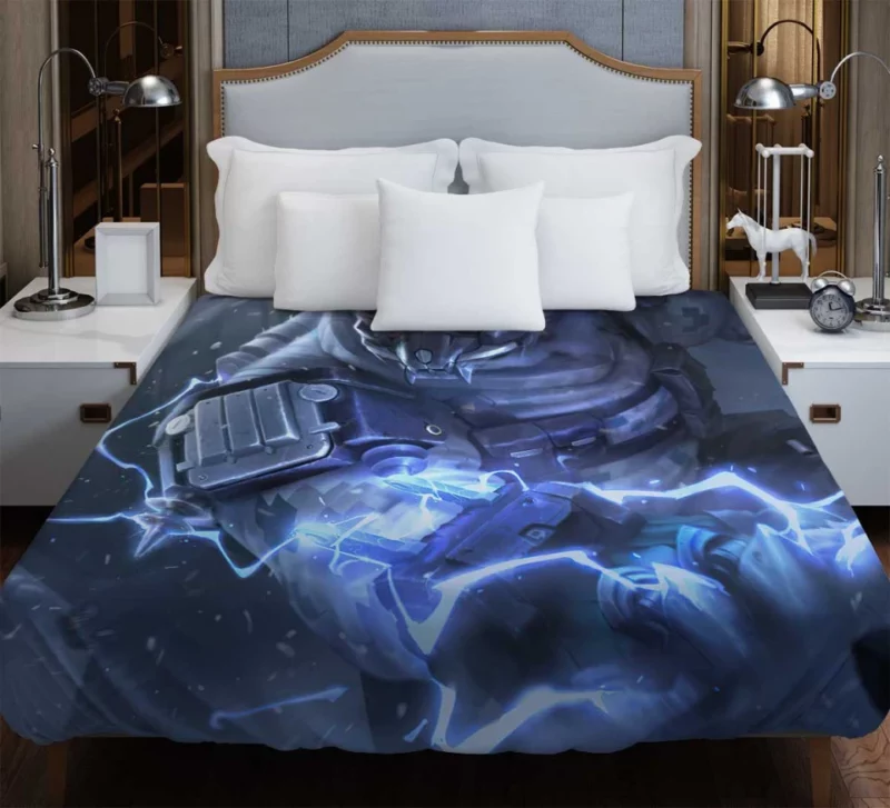 League Of Legends Gnar Poppy Bedding Duvet Cover